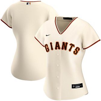 Women's Nike Cream San Francisco Giants Home Replica Team Jersey