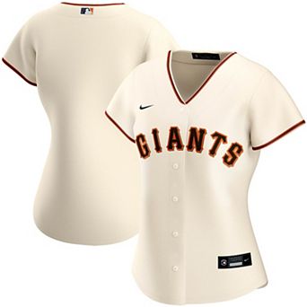 Women's Nike Cream San Francisco Giants Home Replica Team Jersey