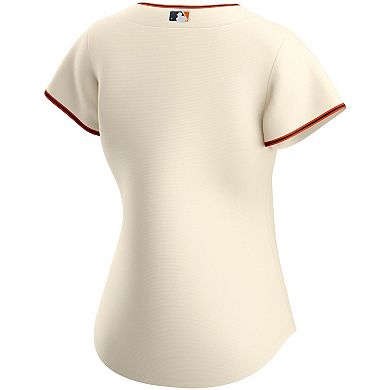 Women's Nike Cream San Francisco Giants Home Replica Team Jersey