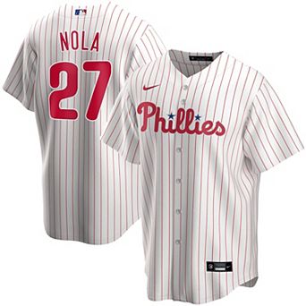 Men's Nike Aaron Nola White Philadelphia Phillies Home Replica Player Name Jersey