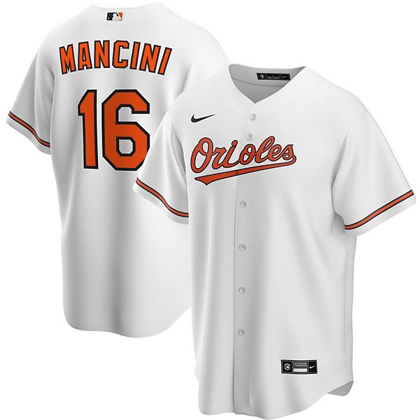 Men's Baltimore Orioles Trey Mancini Nike Black Alternate Authentic Player  Jersey