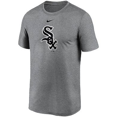 Men's Nike Gray Chicago White Sox Large Logo Legend Performance T-Shirt