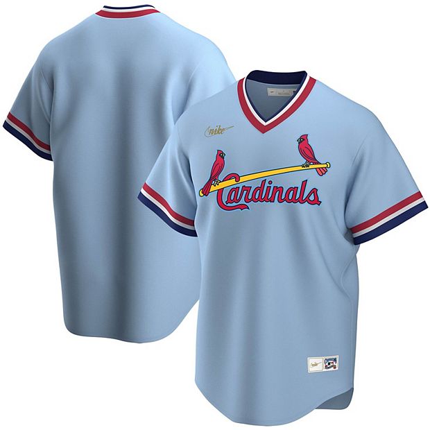 Men's Fanatics Branded Light Blue St. Louis Cardinals Cooperstown