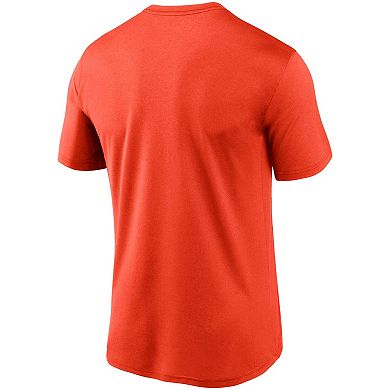 Men's Nike Orange New York Mets Large Logo Legend Performance T-Shirt