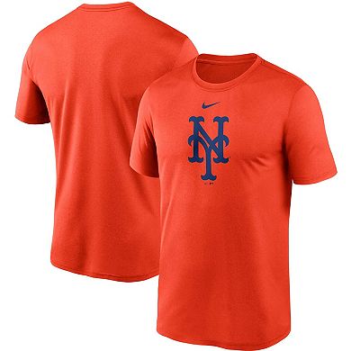 Men's Nike Orange New York Mets Large Logo Legend Performance T-Shirt