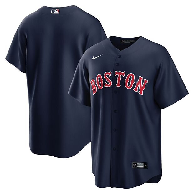 Nike Boston Red Sox T Shirt Short Sleeve Crew Neck MLB Dri-Fit Nike Tee  Size Lg