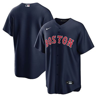 Men's Nike Navy Boston Red Sox Alternate Replica Team Jersey