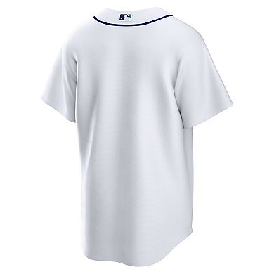 Men's Nike White Seattle Mariners Home Replica Team Jersey