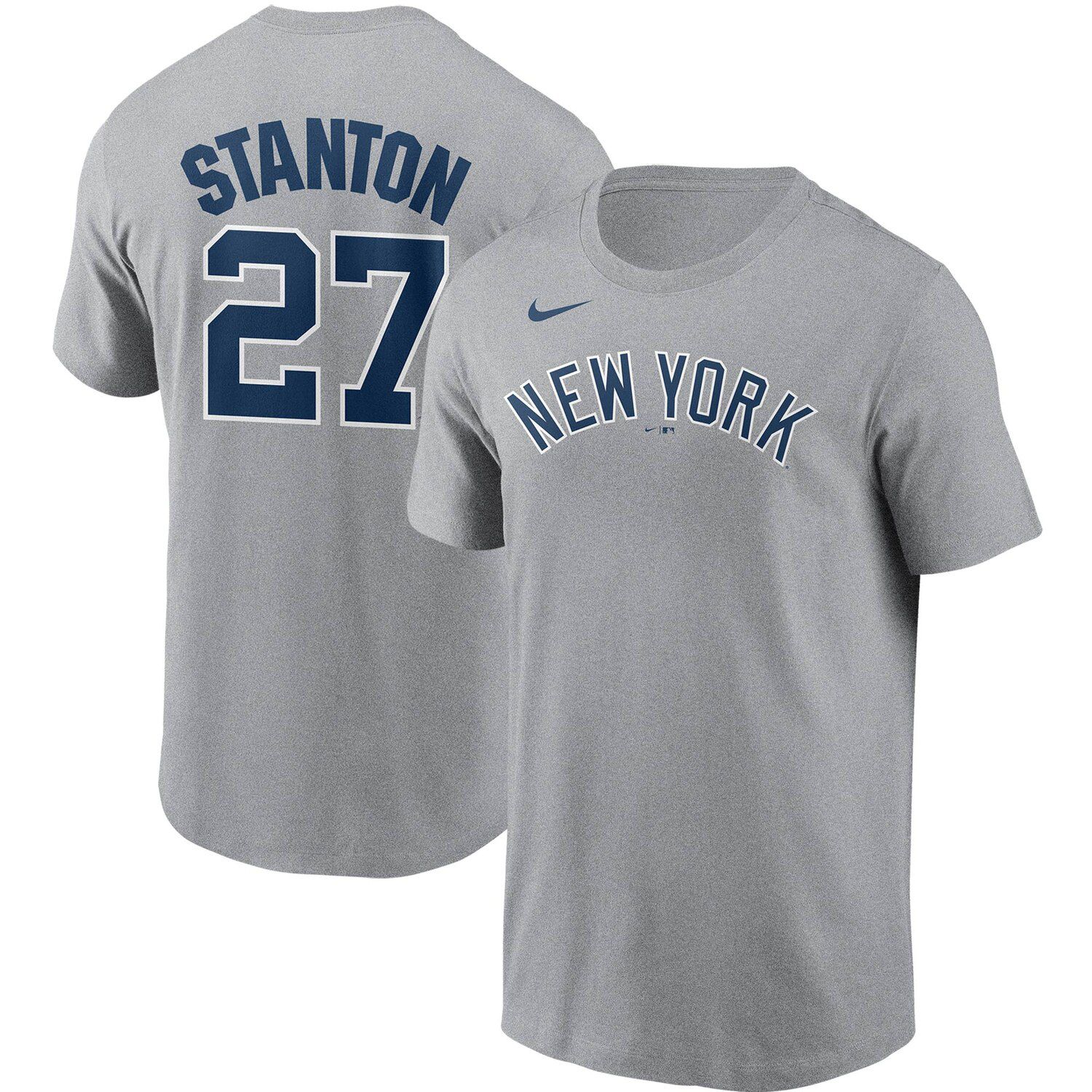 Giancarlo Stanton Gray New York Yankees 