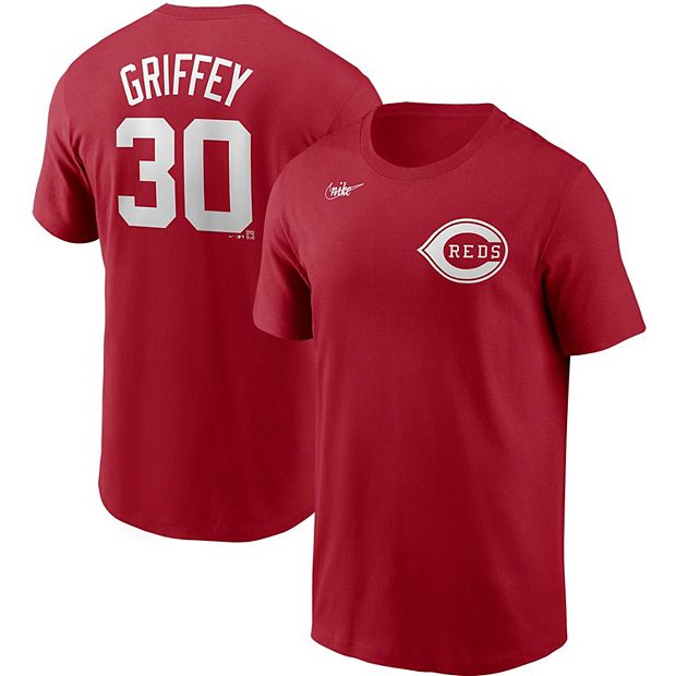 VINTAGE Cincinnati Reds Ken Griffey Jr Baseball Jersey Mens XL Button Up  Shirt