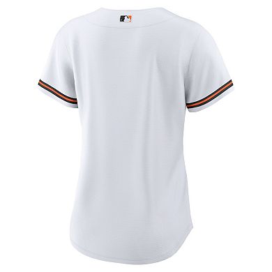 Women's Nike White Baltimore Orioles Home Replica Team Jersey