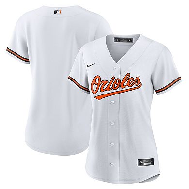 Women's Nike White Baltimore Orioles Home Replica Team Jersey