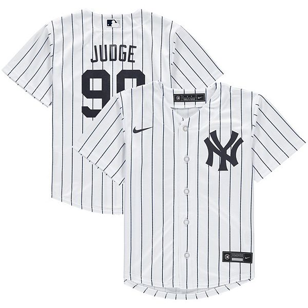 Aaron Judge New York Yankees Nike Youth Home 2020 Replica Player Jersey - White/Navy