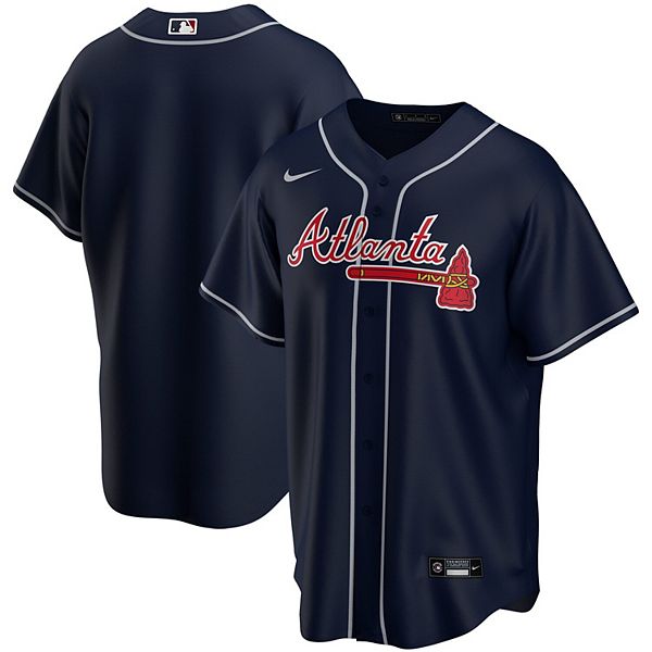 Braves Road Grey Jersey