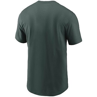 Men's Nike Green Oakland Athletics Team Wordmark T-Shirt