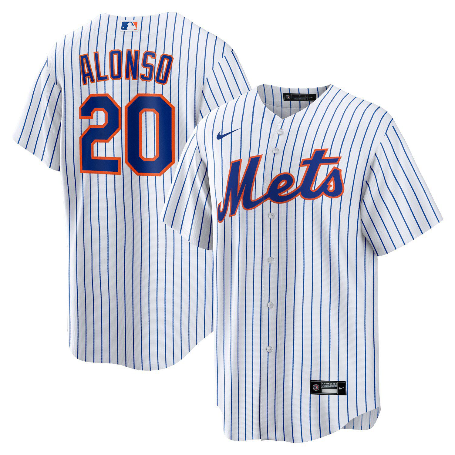 Lids Pete Alonso New York Mets Big & Tall Pop Fashion Jersey - Black