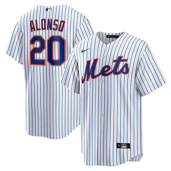 Men's Nike Pete Alonso White New York Mets Home Replica Player