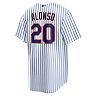 Men's Nike Pete Alonso White New York Mets Home Replica Player Name Jersey