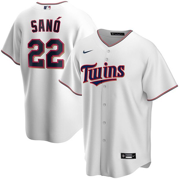 Men's Nike Miguel Sano White Minnesota Twins Home Replica Player Name Jersey