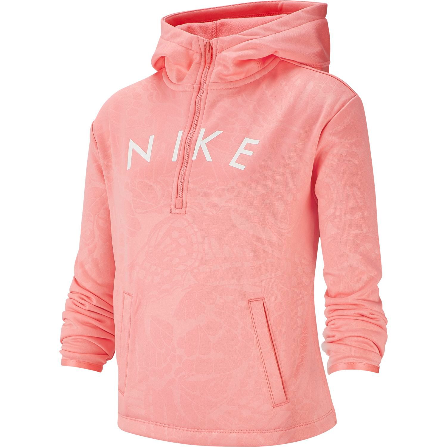 nike therma half zip training hoodie