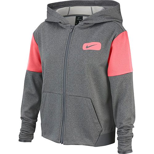 nike dri fit therma full zip hoodie