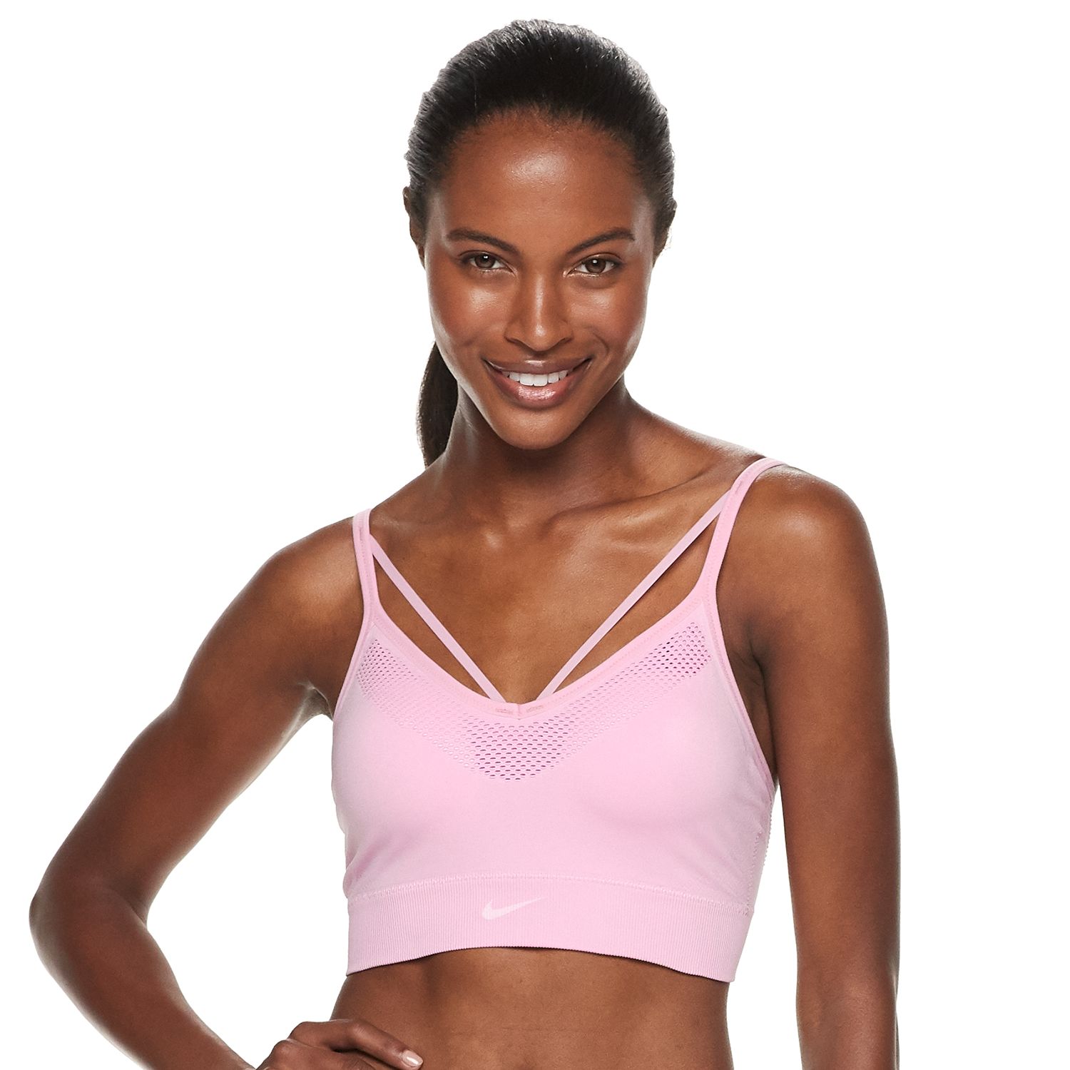 nike seamless light bra