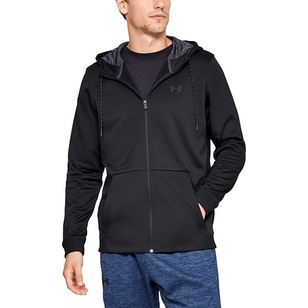 Under Armour Armour Fleece Storm Full-Zip Hoodie, Downpour / Grey / Black