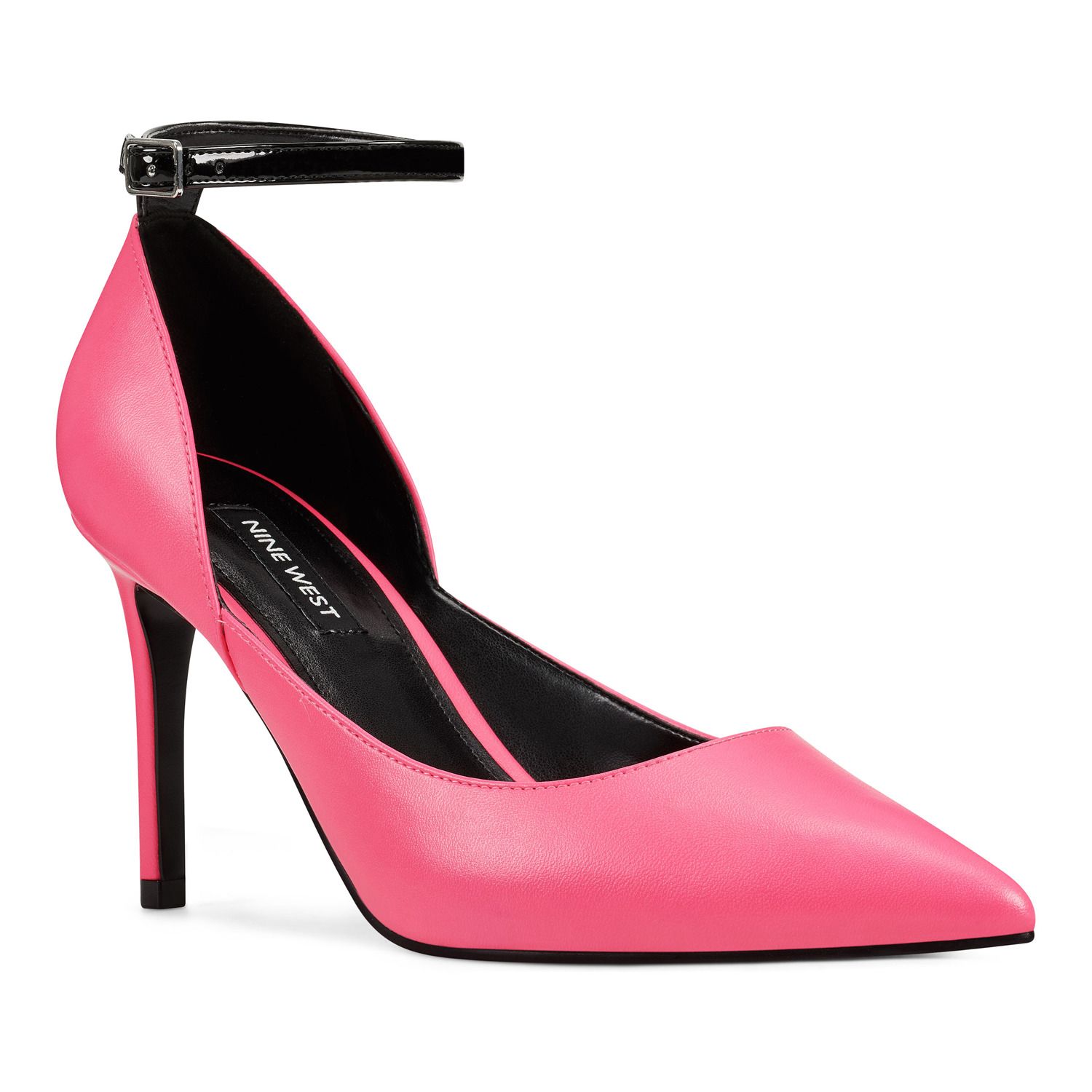 nine west pink pumps