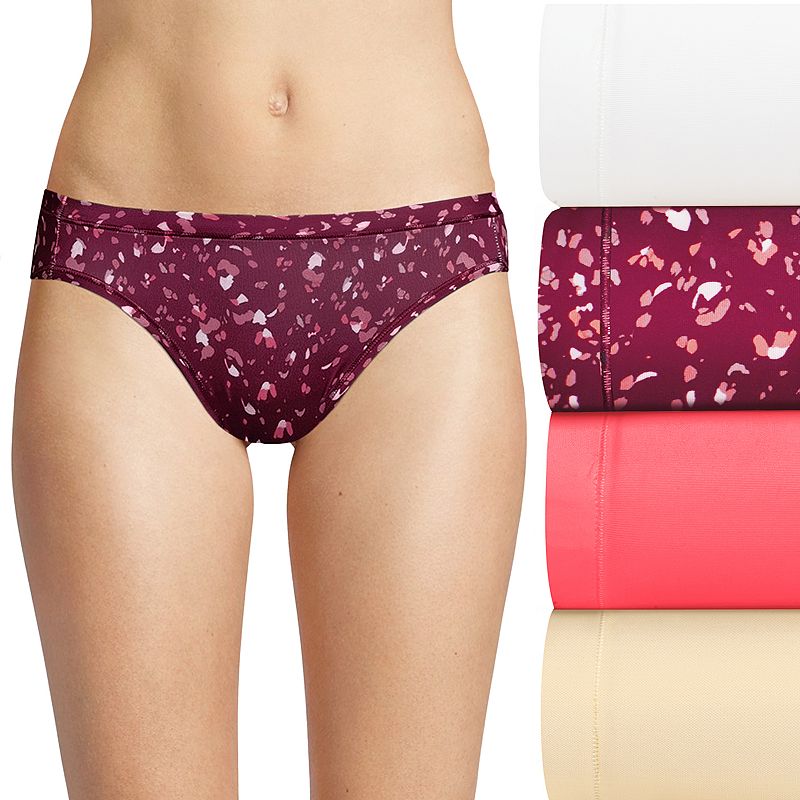 UPC 192503748067 product image for Hanes Ultimate 4-pack Comfort Microfiber Cool Comfort Bikini Panty HXMFBK, Women | upcitemdb.com