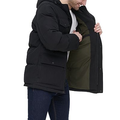 Levi's arctic cloth hooded rain jacket best sale