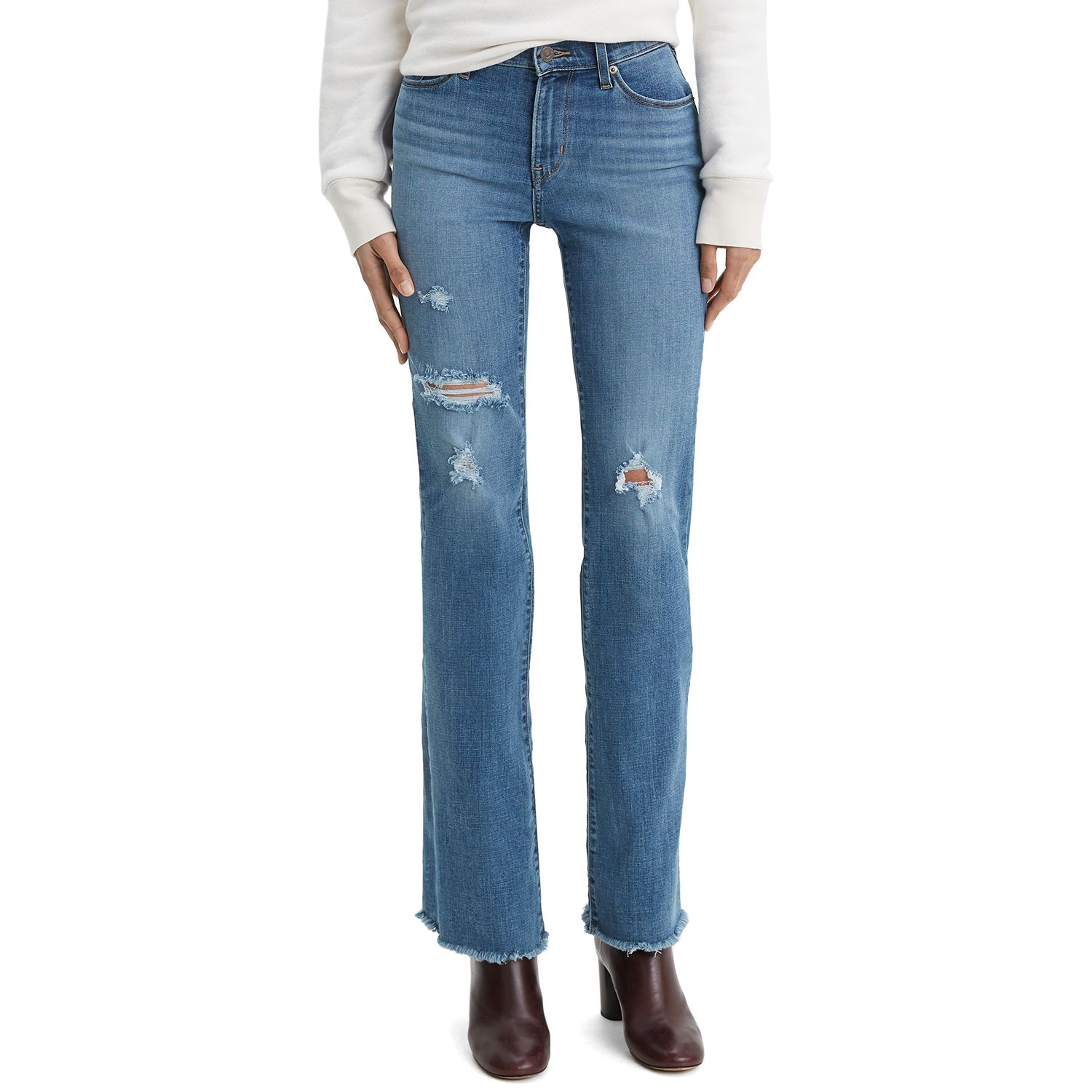 women's levi's 529 curvy bootcut jeans
