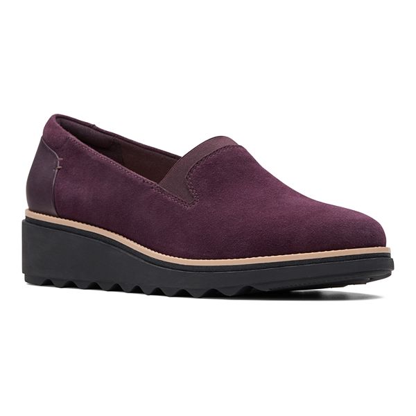 Clarks sharon store dolly aubergine