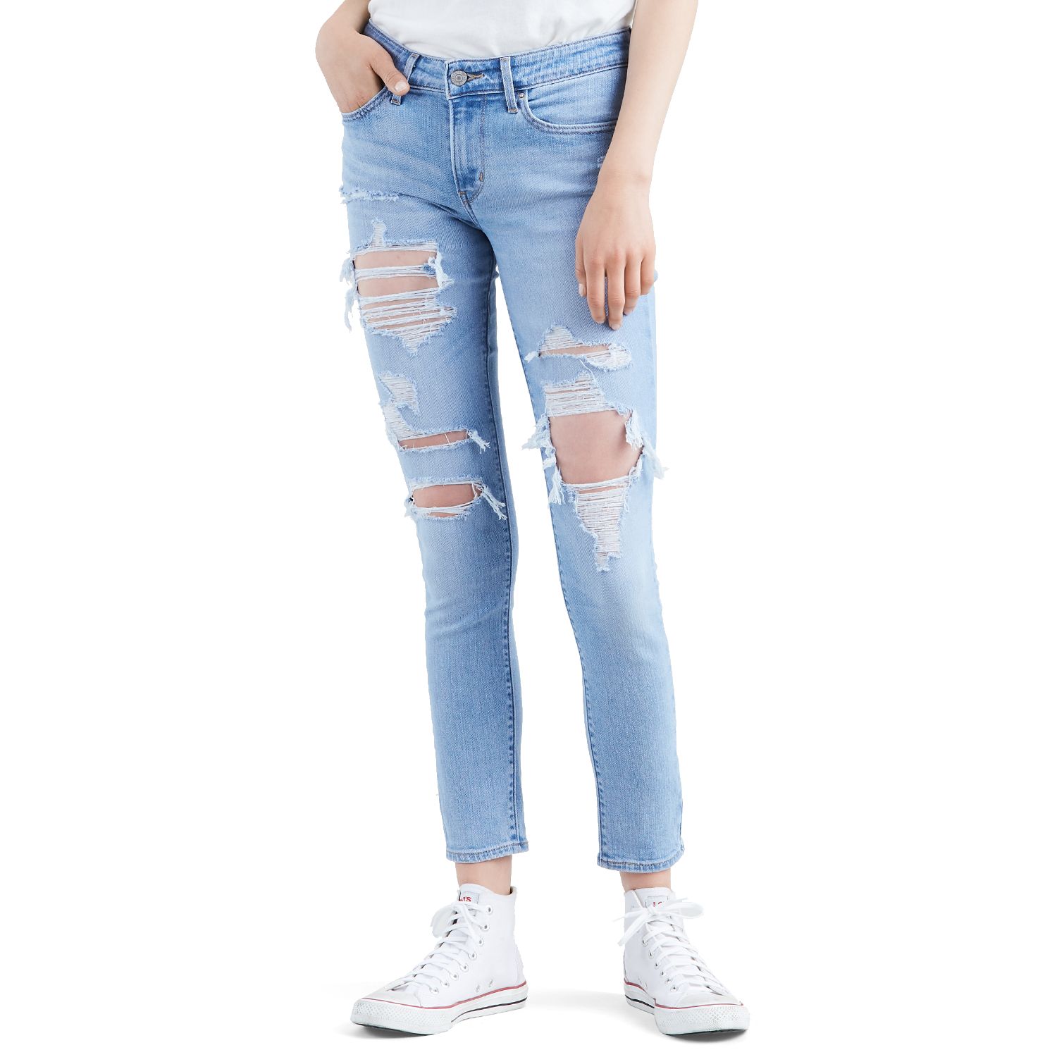 women's levi's 711 skinny jeans