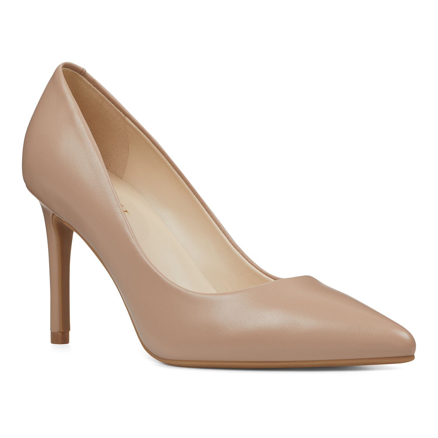 nude color pumps