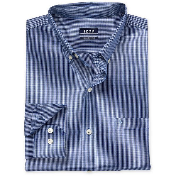 Big & Tall IZOD Sportswear Premium Essentials ClassicFit Plaid Stretch