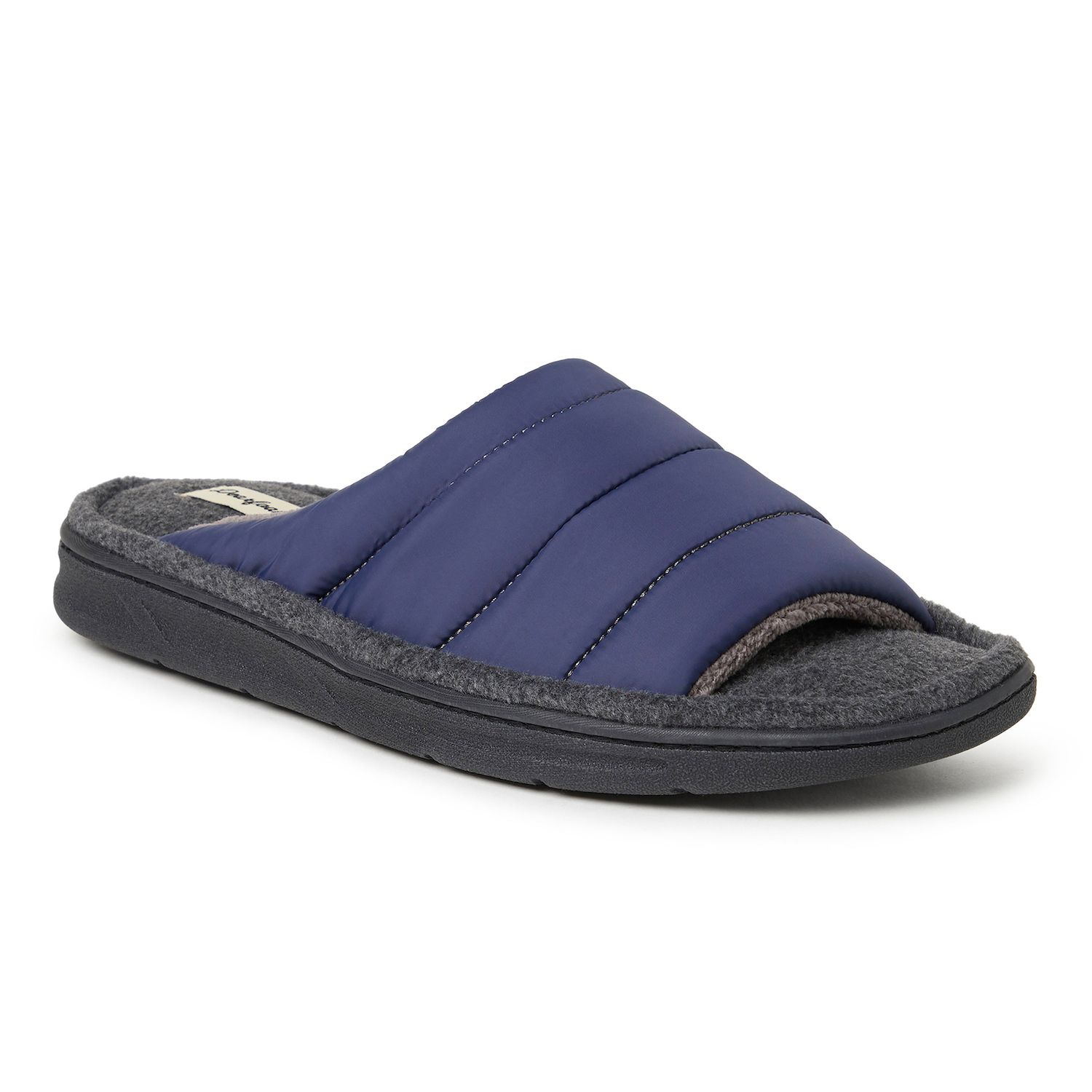 dearfoams men's slide slipper