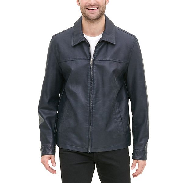 Men's Dockers® Smooth Lamb FauxLeather Classic Bomber Jacket