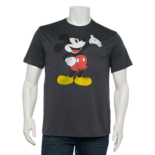 Men's big and tall mickey store mouse shirt