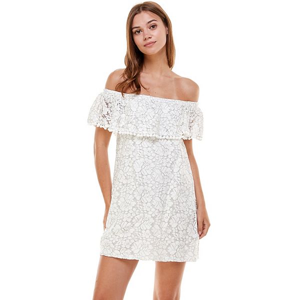 Kohls white cheap lace dress