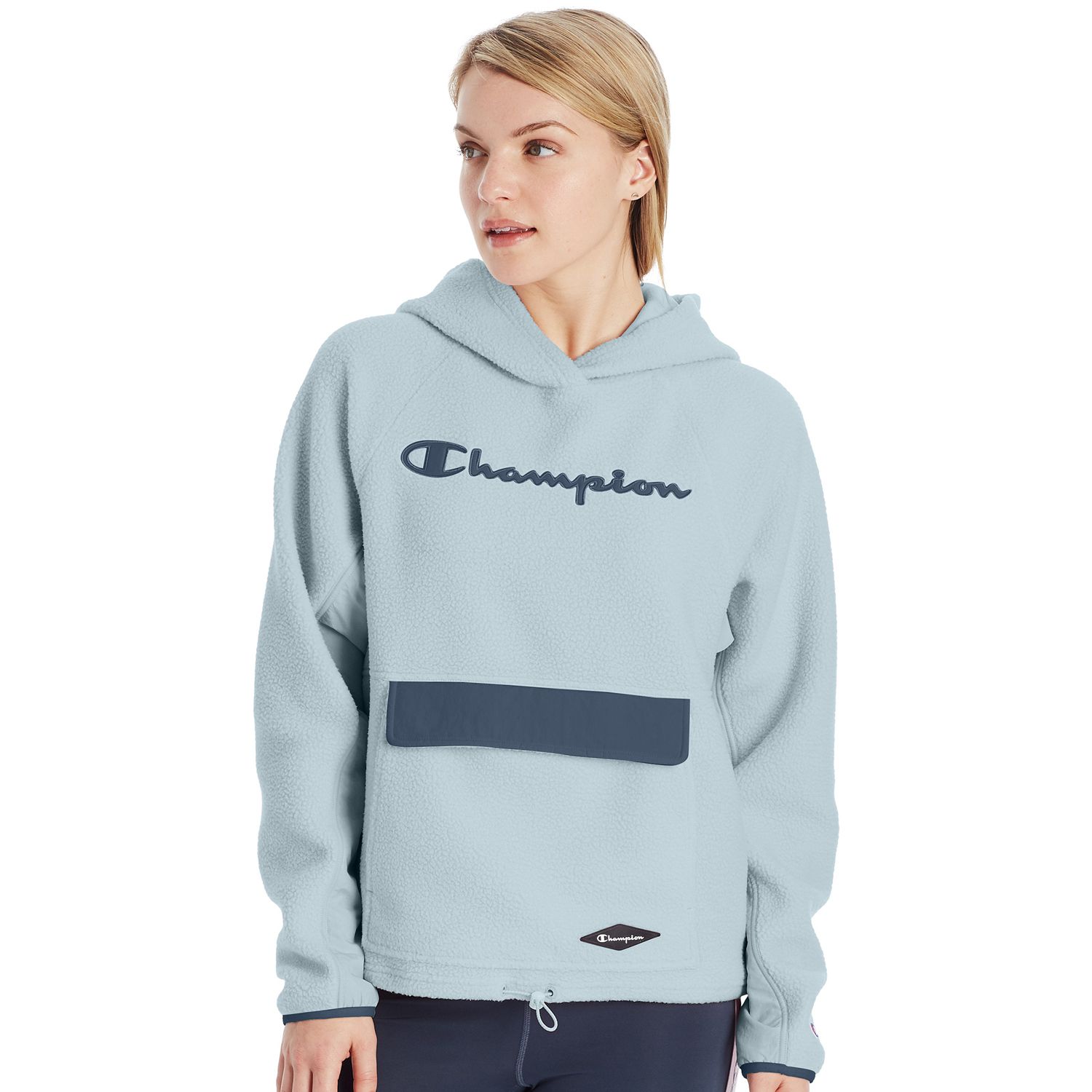 grey womens champion hoodie