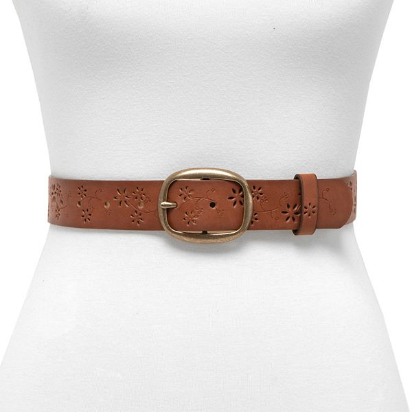 Women's & Plus Size Sonoma Goods For Life® Floral Embossed Belt