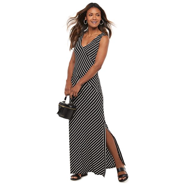 Nina leonard outlet maxi dress