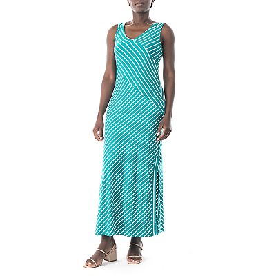 【新品】　striped sleeveless long dress MASCOMODA Women 2025 Spaghetti Strap Striped Bodycon Maxi Dress