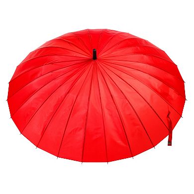 totes Rainbow Auto-Open Stick Umbrella