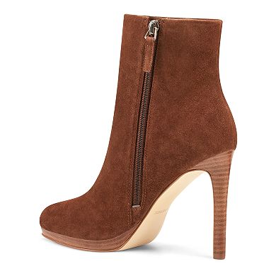 Nine West Querida Women's Leather Ankle Boots