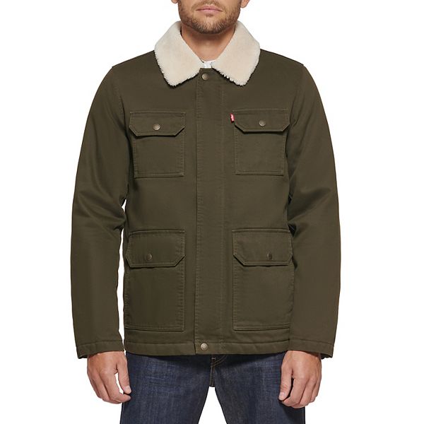 Men's Levi's Corduroy Sherpa-Collar Field Jacket