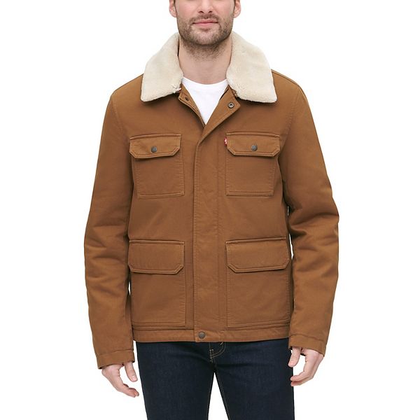 Men's Levi's Corduroy Sherpa-Collar Field Jacket