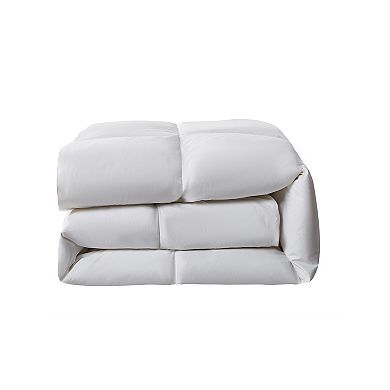 Serta White Goose Feather & Down Comforter - Light Warmth