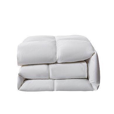 Serta White Goose Feather & Down Comforter - All Seasons Warmth