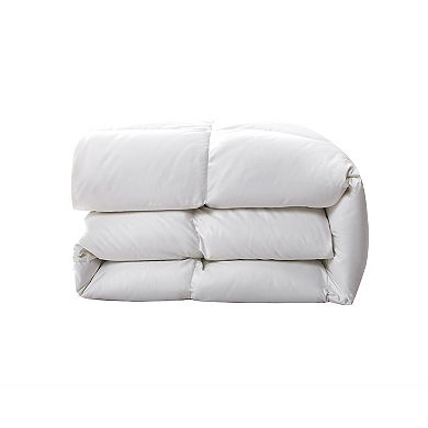 Serta White Down Fiber Comforter - Light Warmth